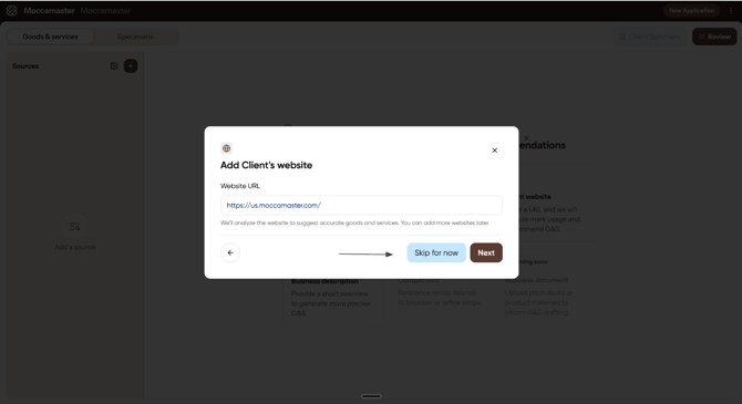 Add your Sources - HC Screenshot